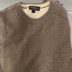 Oak hall XL men cashmere sweater